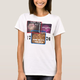 T-shirt Feu d'artifice du 4 juillet