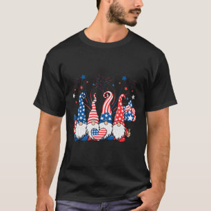 T-shirt Feu d'artifice Patriotique Usa Independence Day 4t