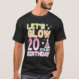 T-shirt Feu de 20 ans C'est mon anniversaire Jouons-moi