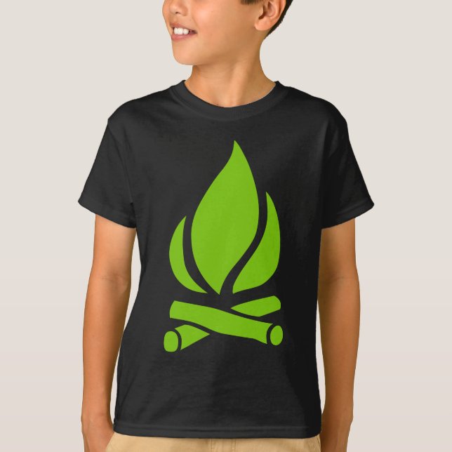 T-shirt Feu de camp (Devant)