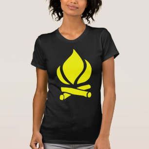 T-shirt Feu de camp