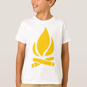 T-shirt Feu de camp