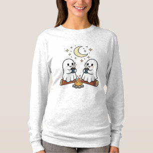 T-shirt Feu De Campagne Feu De Feu De Feu Cosy Halloween L