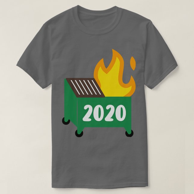 T-shirt Feu de dumping 1 (Design devant)