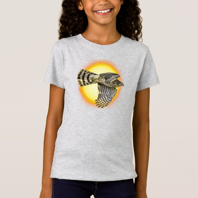 T-Shirt Feu de Faucon Volant (Devant)