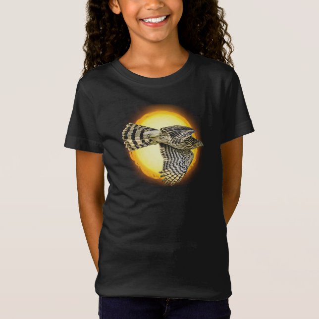 T-Shirt Feu de Faucon Volant (Devant)