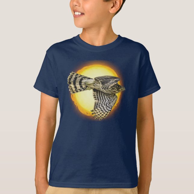 T-shirt Feu de Faucon Volant  (Devant)