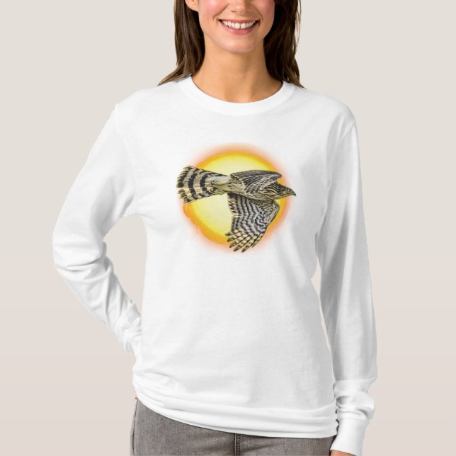 T-shirt Feu de Faucon Volant (Devant)