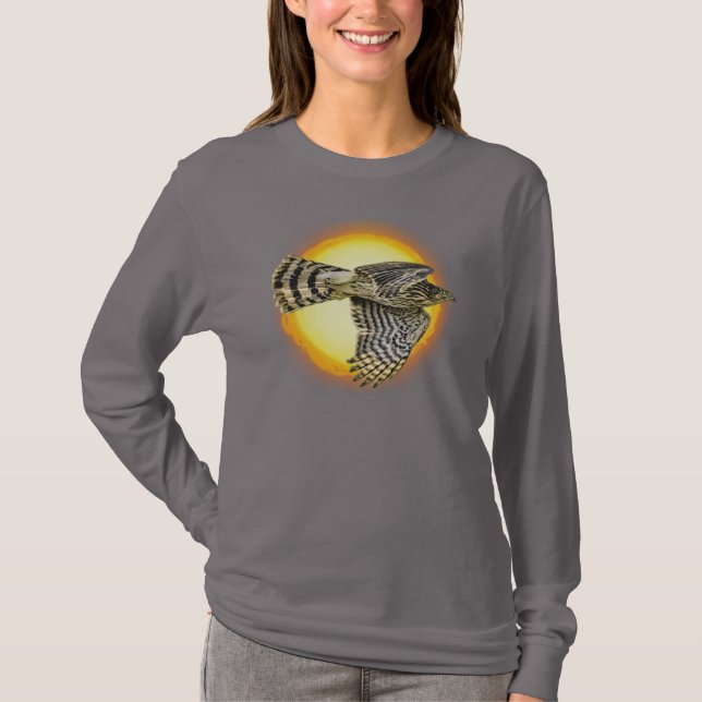 T-shirt Feu de Faucon Volant (Devant)