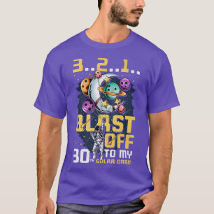 T-shirt Feu De Mon 30E Orbite Solaire, 30E Anniversaire Co
