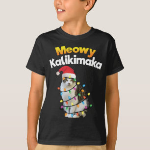 T-shirt Feu de Noël de Mele Kalikimaka Hawaiian