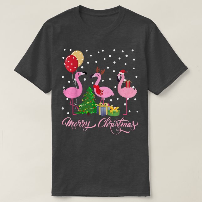 T-shirt Feu de Noël Tree Xmas Light Merry Christmas (Design devant)