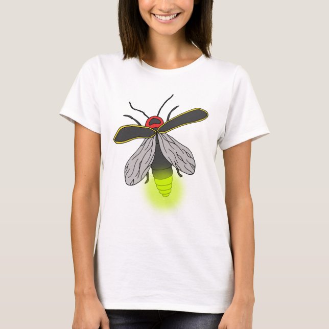 T-shirt feu de vol de bogue (Devant)