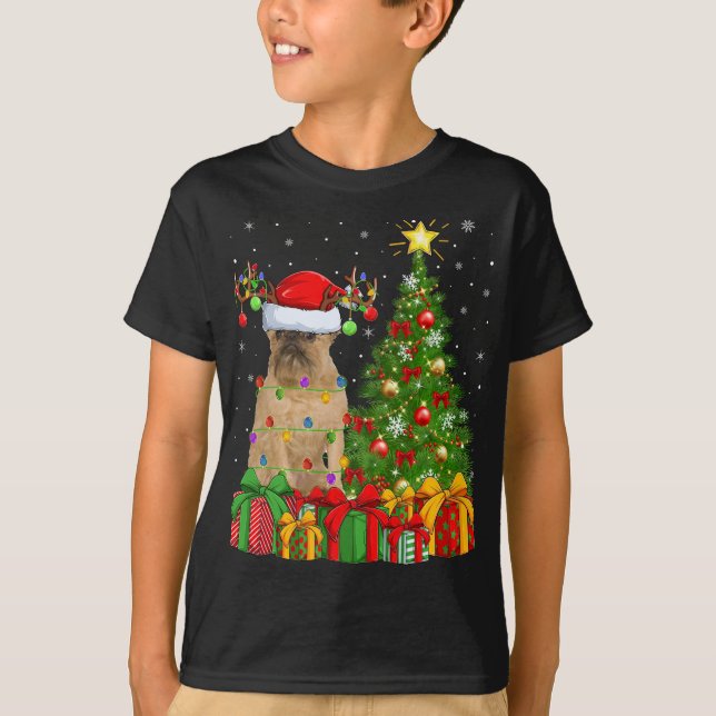 T-shirt Feu d'éclairage Jeu de Noël Chapeau de Bruxelles C (Devant)