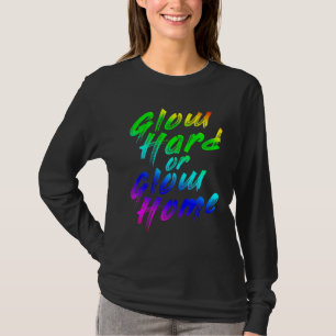 T-shirt Feu Dur Ou Glow Accueil les années 70 80s Pour Hom