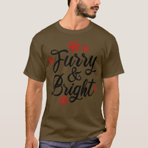T-shirt Feu et Bright Funny Famille correspondant Noël S