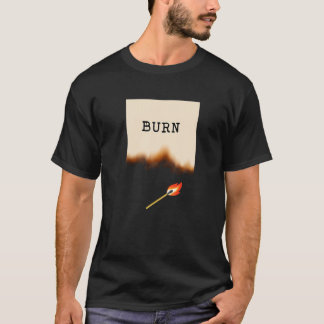 T-shirt Feu incendie feu Pyrotechnie flamme