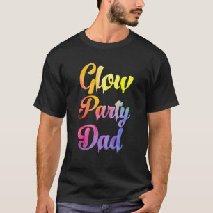 T-shirt Feu papa Paint Texte Coloré Fête Famille C