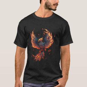 T-shirt Feu Phoenix Bird Phoenix renaître Firebird Phoenix
