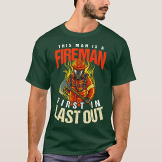 T-shirt Feu Wildland Premier En Dernier