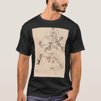 T-shirt Feuer Clown I (Clown de feu) Abstrait ,expressionn