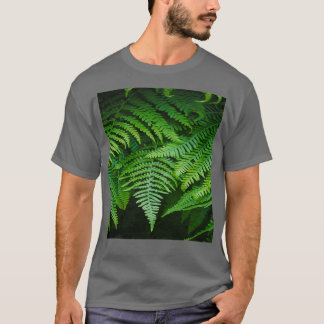 T-shirt feuillage botanique de la forêt tropicale
