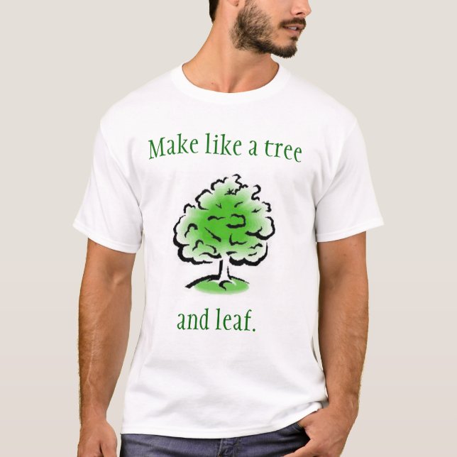 T-shirt Feuille (Devant)