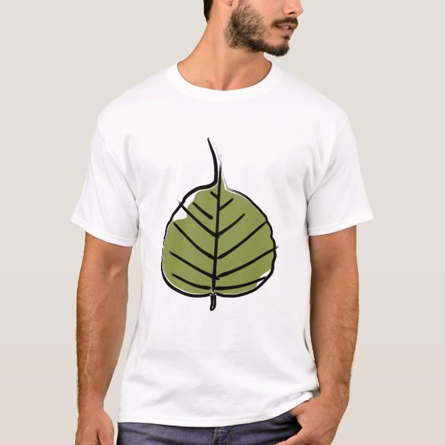 T-shirt Feuille 04 de Bodhi (Devant)