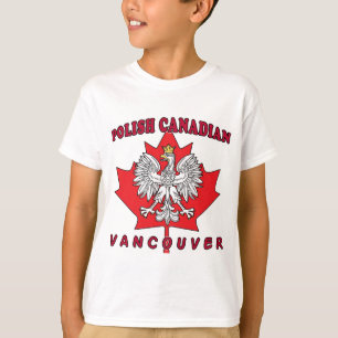 T-shirt Feuille canadienne de Vancouver