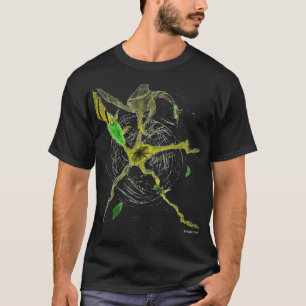 T-shirt Feuille dans l'espace
