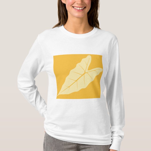 T-shirt Feuille d'art vintage 012 (Devant)