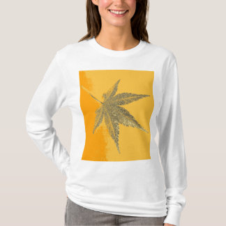 T-shirt Feuille d'art vintage 07