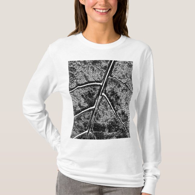 T-shirt Feuille d'art vintage 33 (Devant)