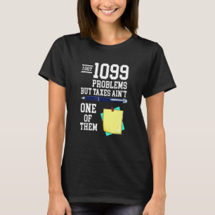 T-shirt Feuille de calcul comptable Formule de taxe Fin