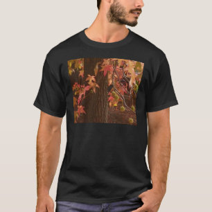 T-shirt feuille de chute