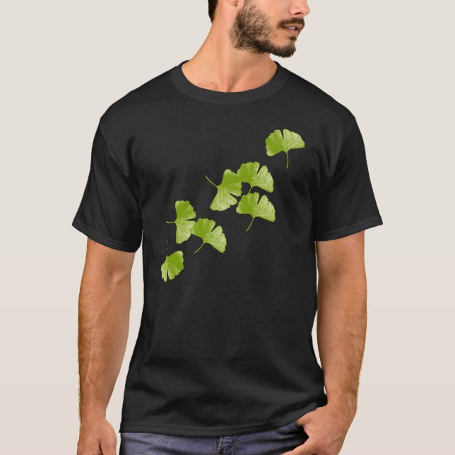 T-shirt Feuille de Ginkgo (Devant)