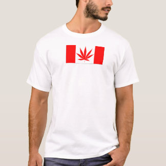 T-shirt Feuille de pot du Canada - Route420