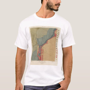 T-shirt Feuille de secteur d'Aspen