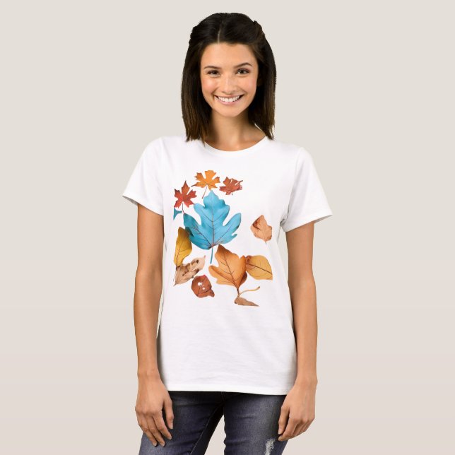 T-shirt Feuille d'érable (Devant entier)