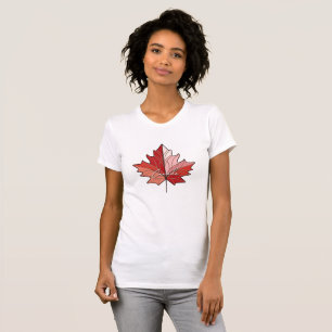 T-shirt Feuille d'érable canadienne contemporaine ID1071