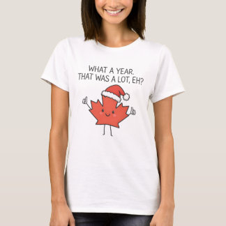 T-shirt Feuille d'érable de Noël du Canada