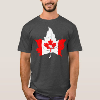 T-shirt Feuille d'érable Drapeau canadien Fête du Canada 2