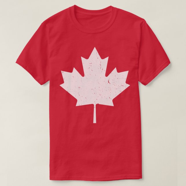 T-shirt Feuille d'érable du Canada (Design devant)