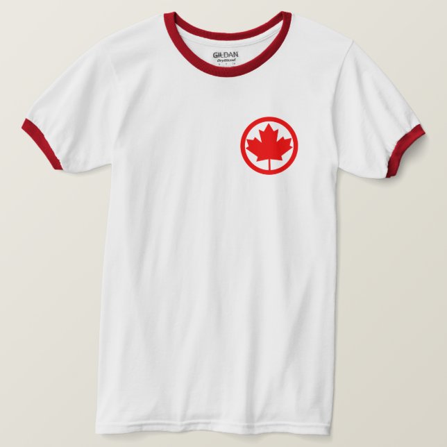 T-shirt Feuille d'érable du Canada (Design devant)