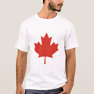 T-shirt Feuille d'érable rouge canadienne Canada