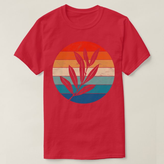T-shirt Feuille d'olive (Design devant)