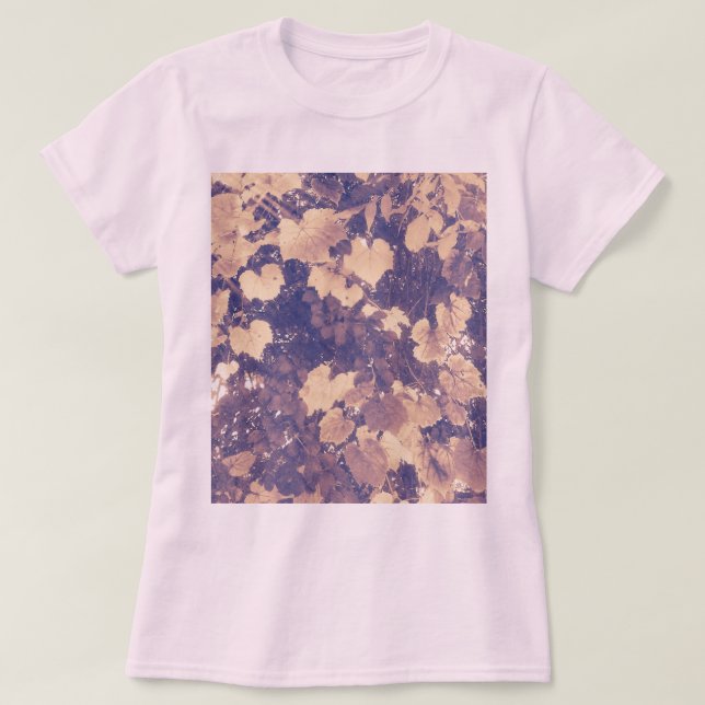 T-shirt Feuille doux (Design devant)