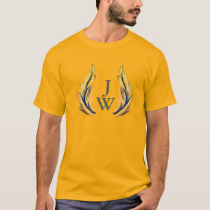 T-shirt Feuille-JW dorée