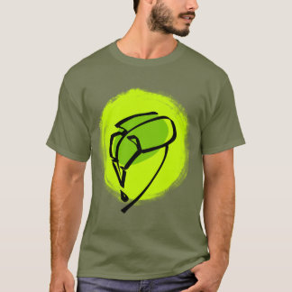 T-shirt Feuille verte