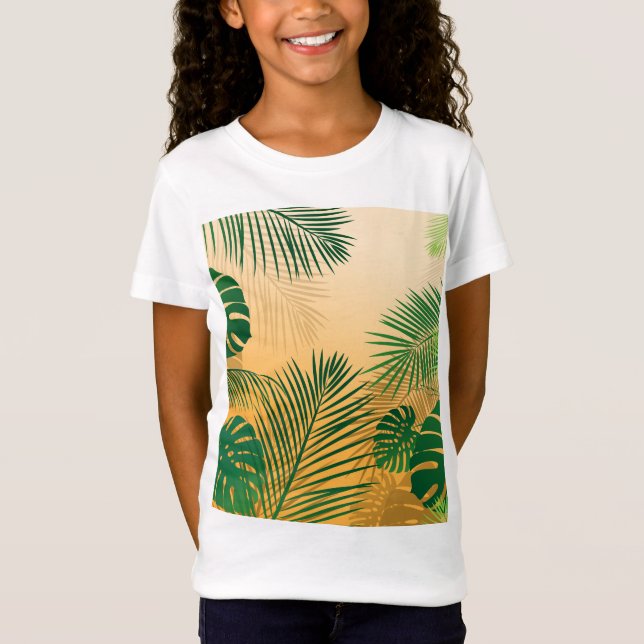 T-Shirt Feuilles 4 (Devant)